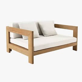 Marina Outdoor Sofa-Single Arm